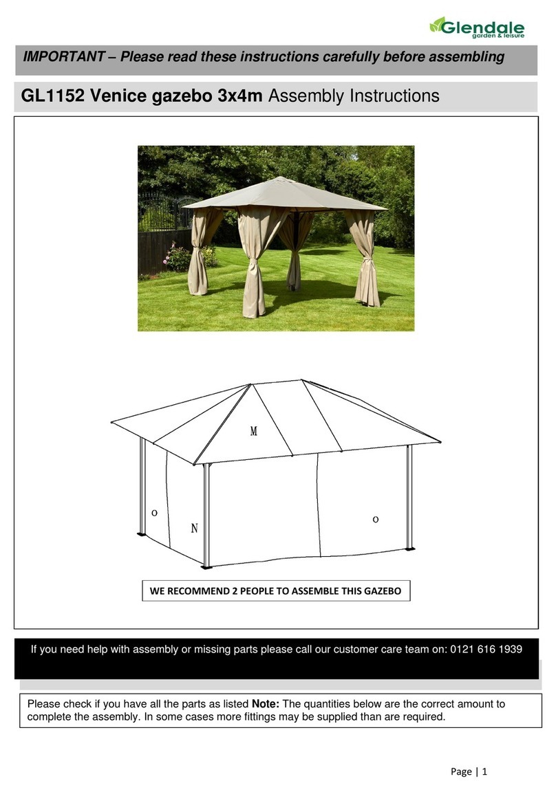 Glendale GL1152 Assembly instructions