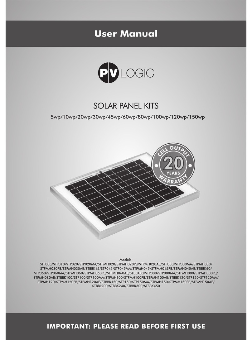Solar PV LOGIC STP005 user manual