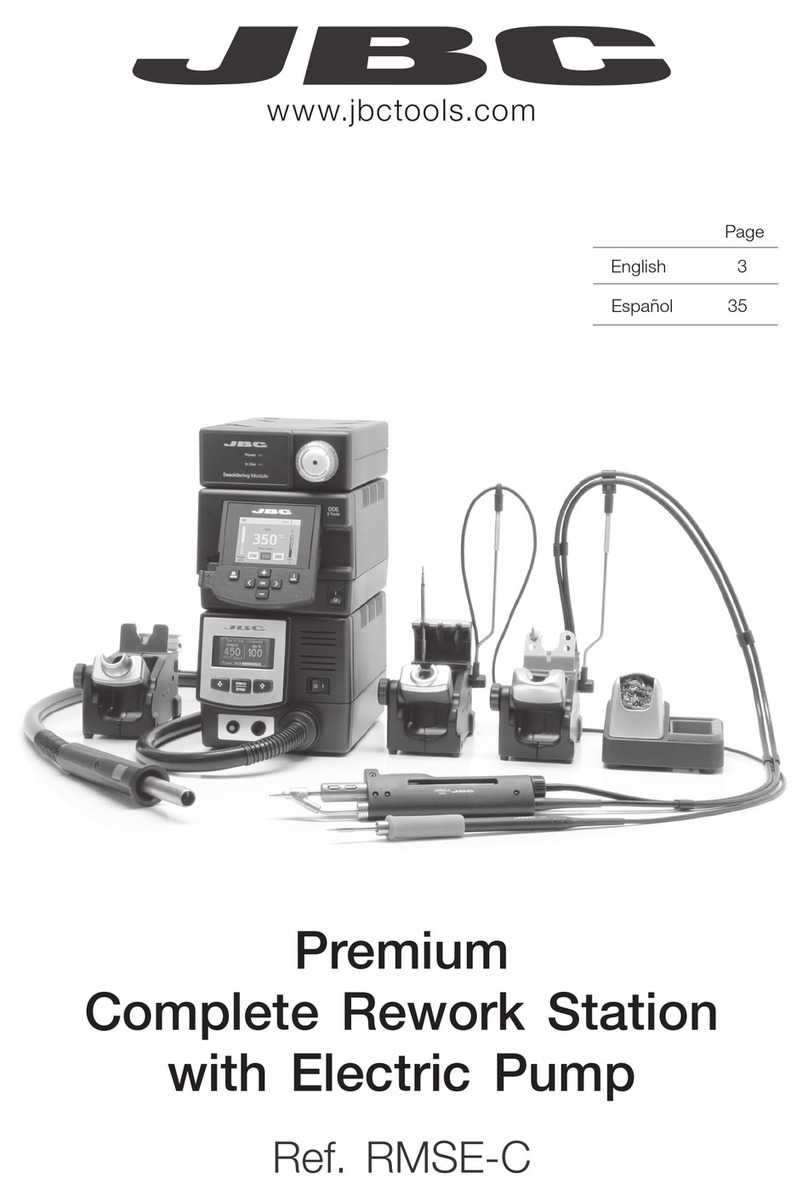 jbc RMSE-C User manual