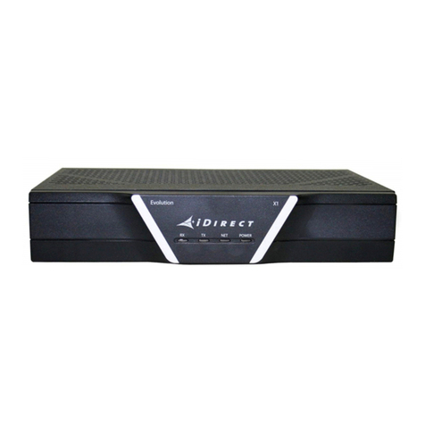 iDirect Evolution X1 Installation instructions iDirect Evolution X1 Installation instructions