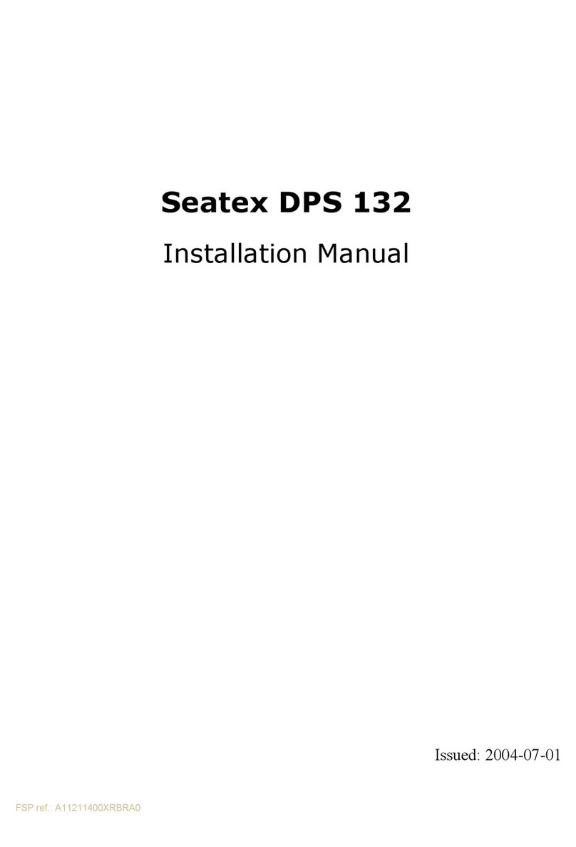 Seatex DPS 132 installation manual