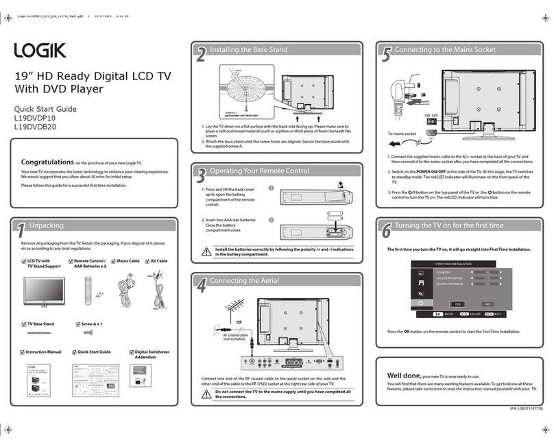 Logik L19DVDP10 User manual Logik L19DVDP10 User manual
