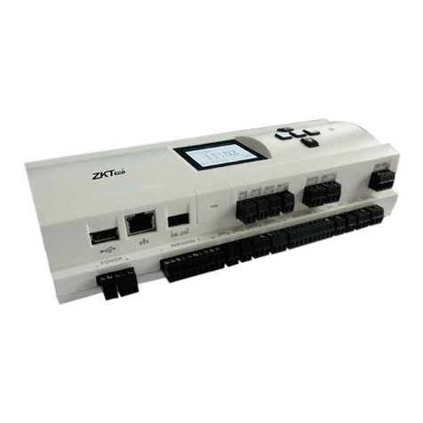 ZKTeco inBIO 480 Installation and connection guide
