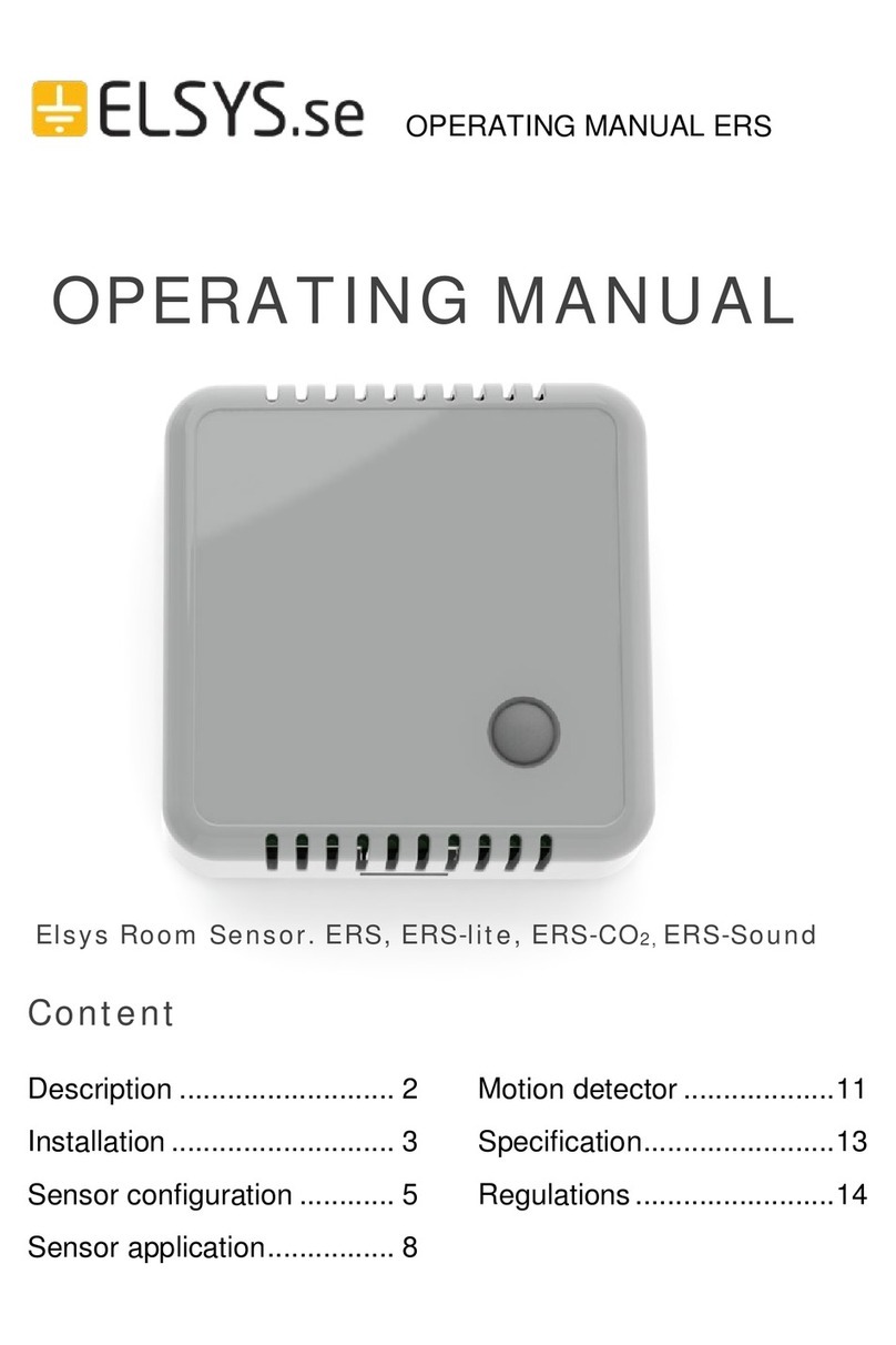 Elsys ERS operating manual