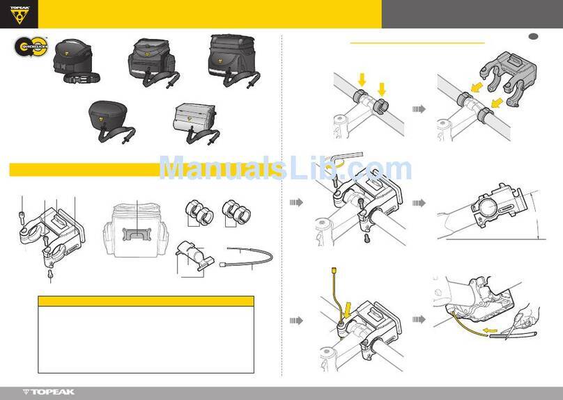 Topeak TT3020B User manual