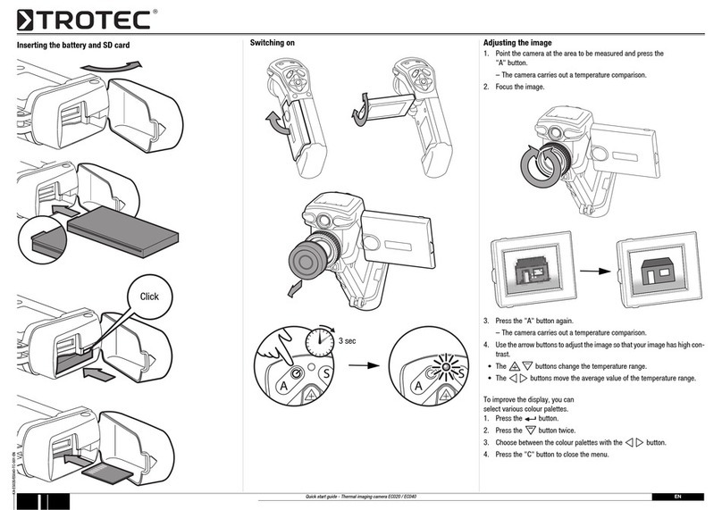 Trotec ec020 quick start guide