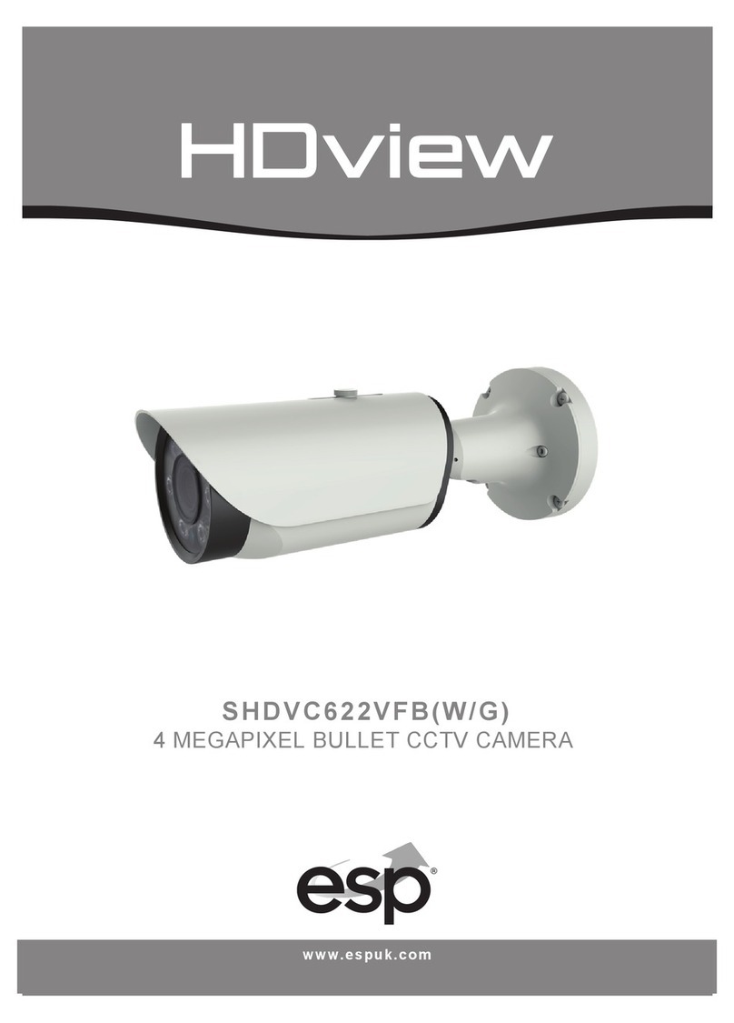 ESP SHDVC622VFBW User manual