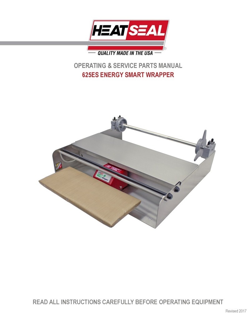 Heat Seal 625ES Operating & service parts manual