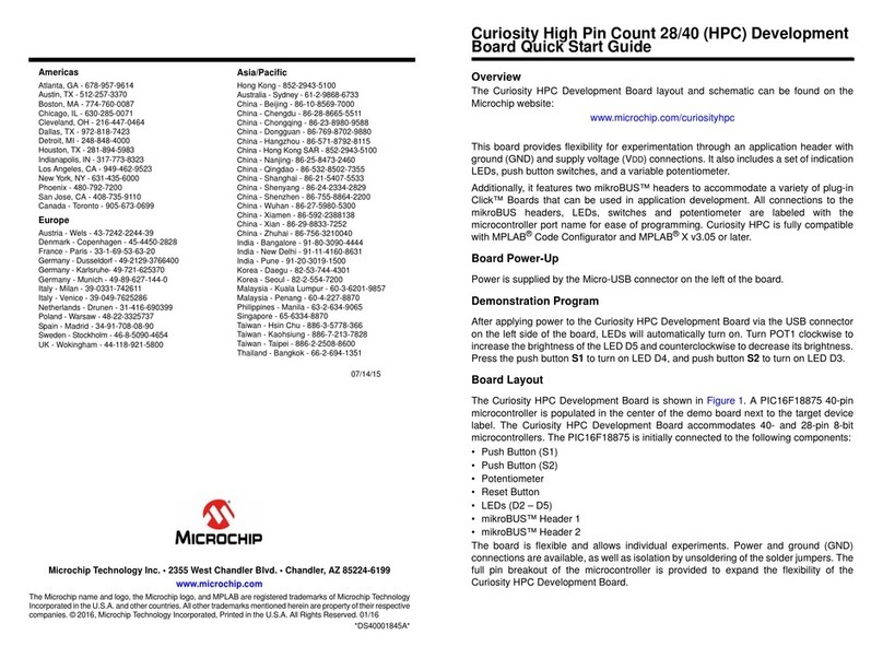 Microchip Technology dm164136 User manual
