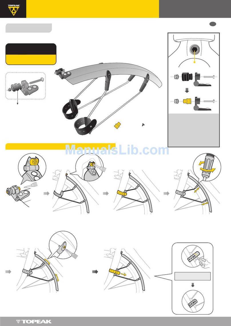 Topeak DeFender R1 user guide Topeak DeFender R1 user guide