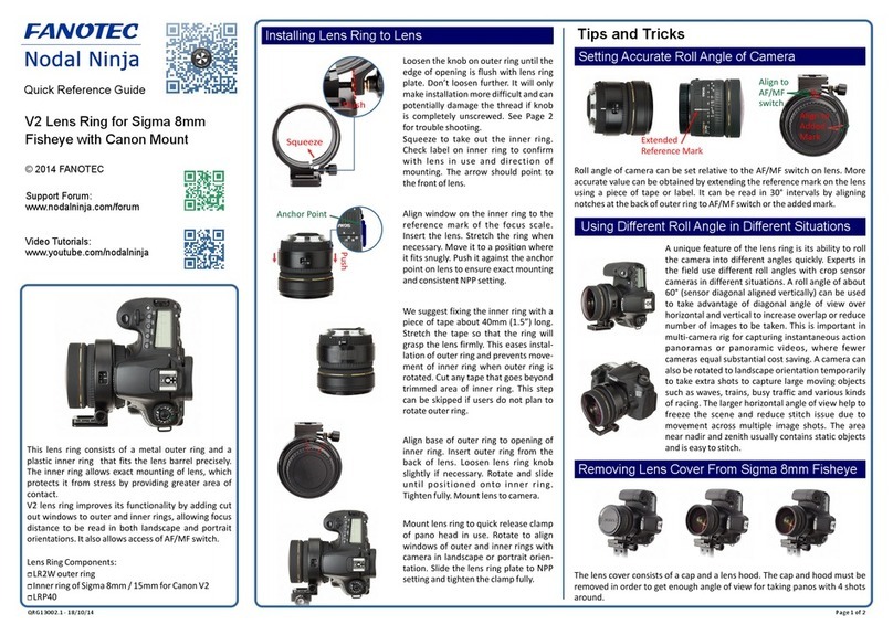 Fanotec V2 Quick reference guide