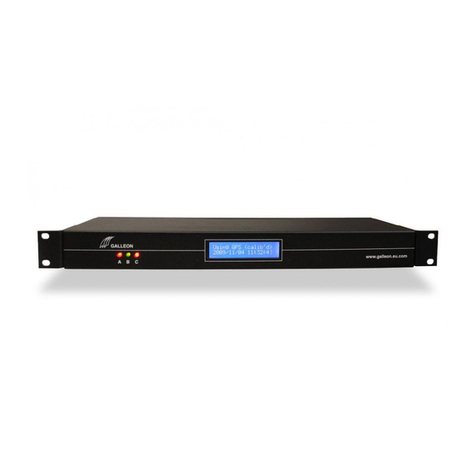 Galleon NTS-4000-R Installation and configuration manual