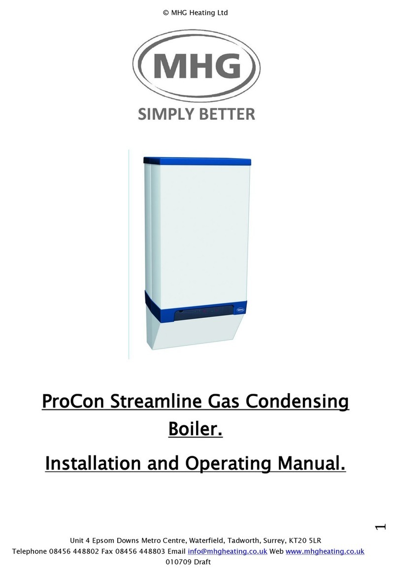 MHG Heating CE-0063AR3527 Installation and operating manual