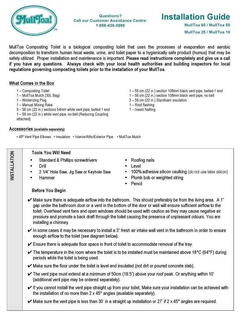 EcoEthic MullToa 65 User manual