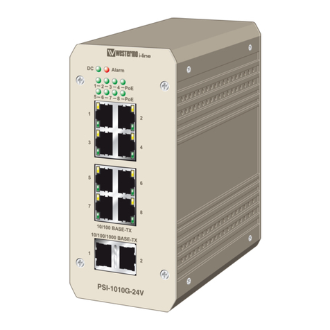 Westermo PSI-1010G-24V User manual