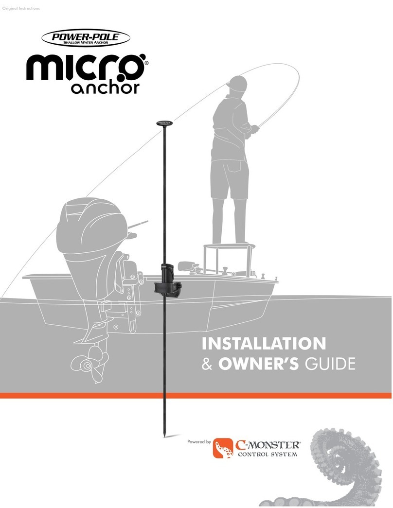 Power-Pole micro anchor Installation and owner's guide Power-Pole micro anchor Installation and owner's guide