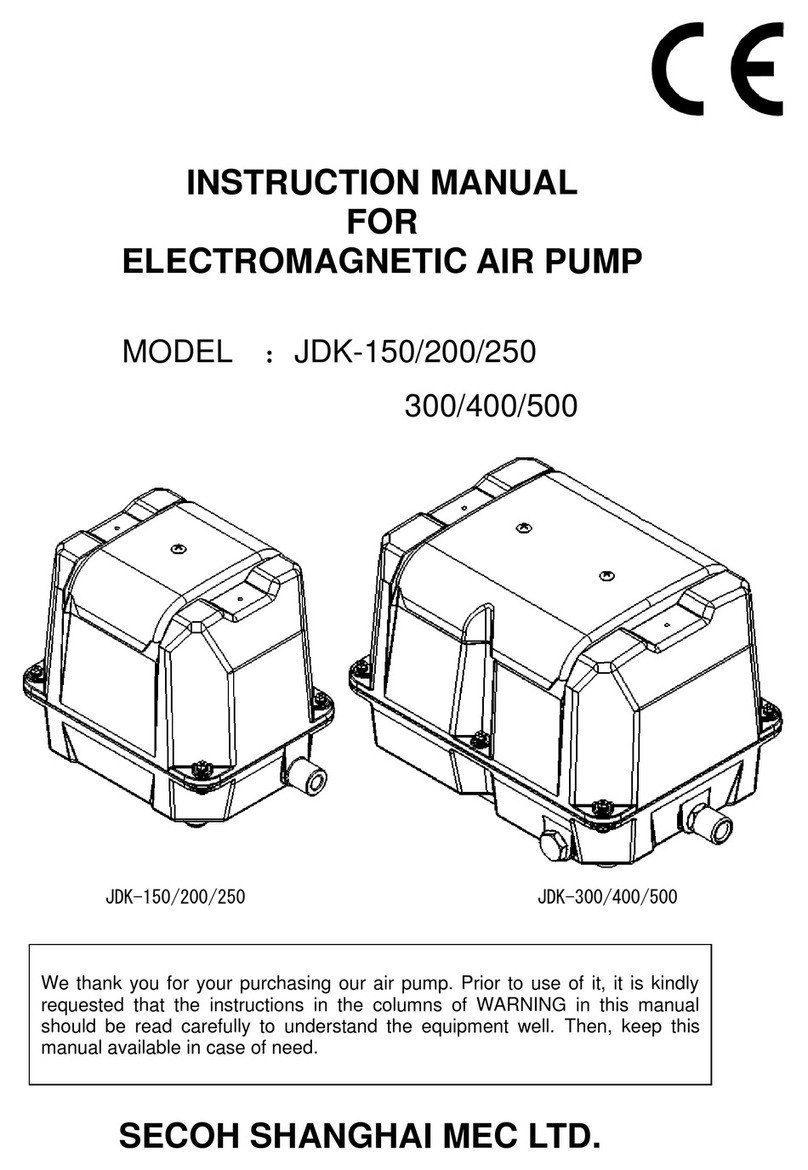 Secoh JDK-150 instruction manual