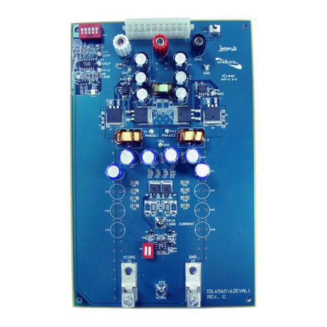 Intersil ISL6560 Installation and operating instructions