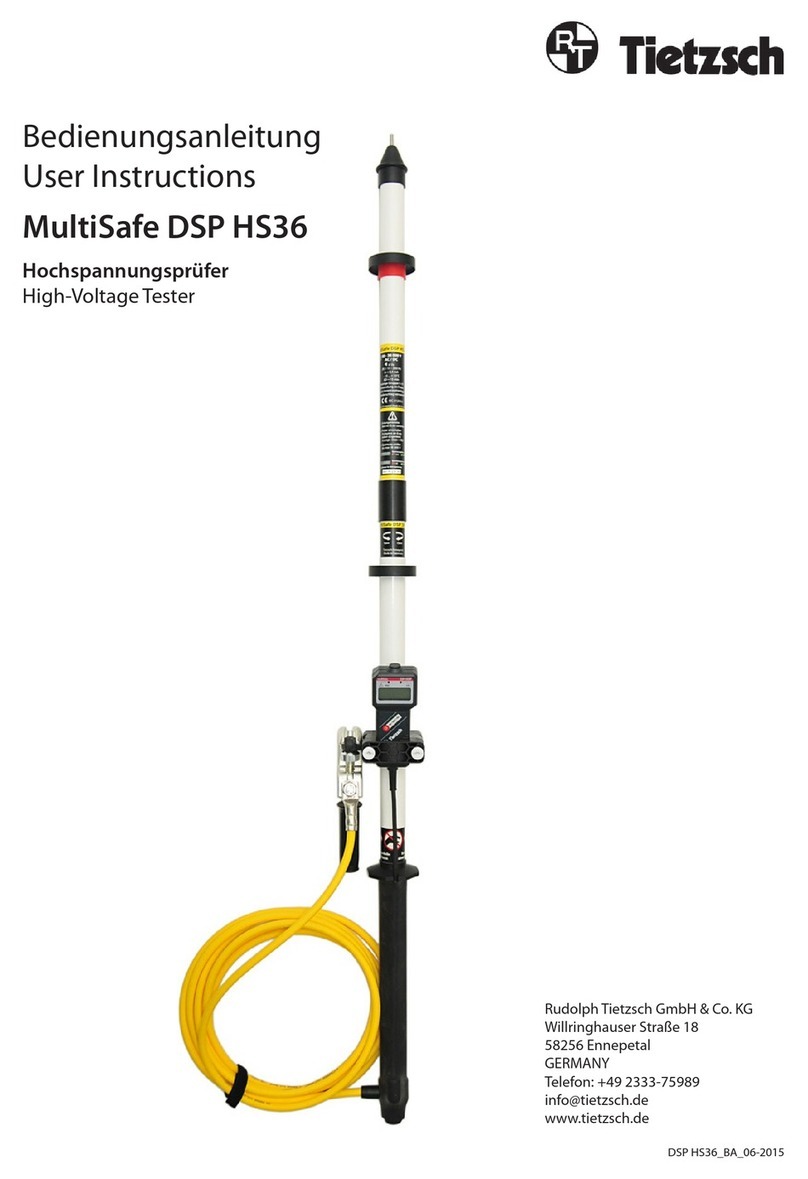Tietzsch MultiSafe DSP HS36 User instructions