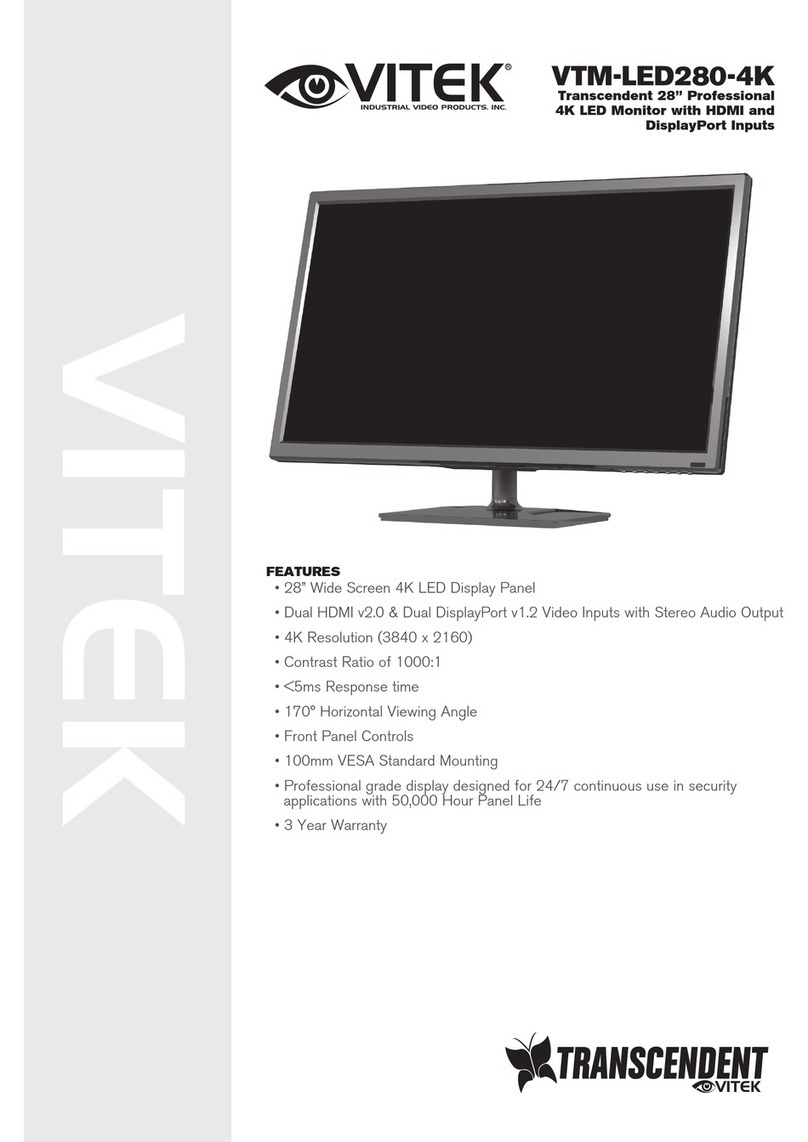 Vitek VTM-LED280-4K User manual