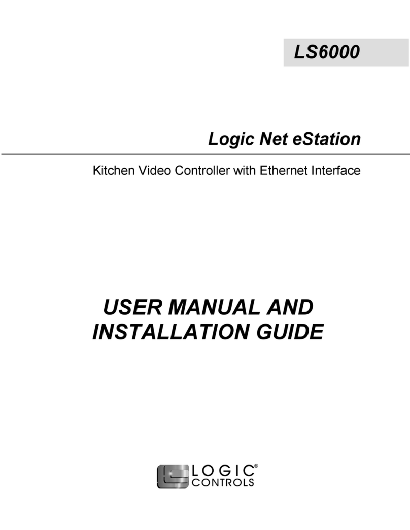 Logic Controls LS6000 User manual and installation guide
