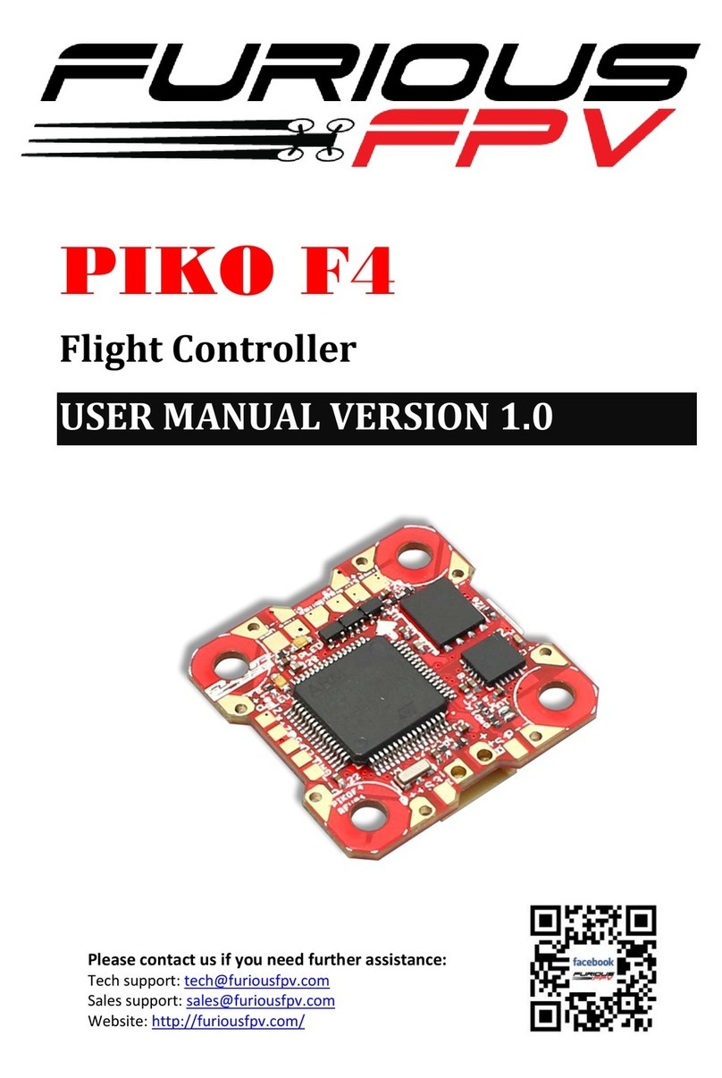 Furious FPV PIKO F4 User manual