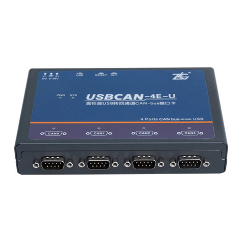 ZLG USBCAN-4E-U User manual