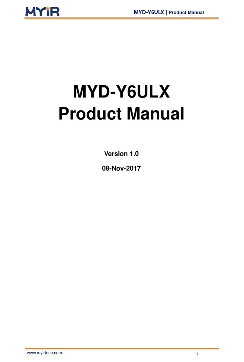 MYiR MYD-Y6ULX Linux User manual