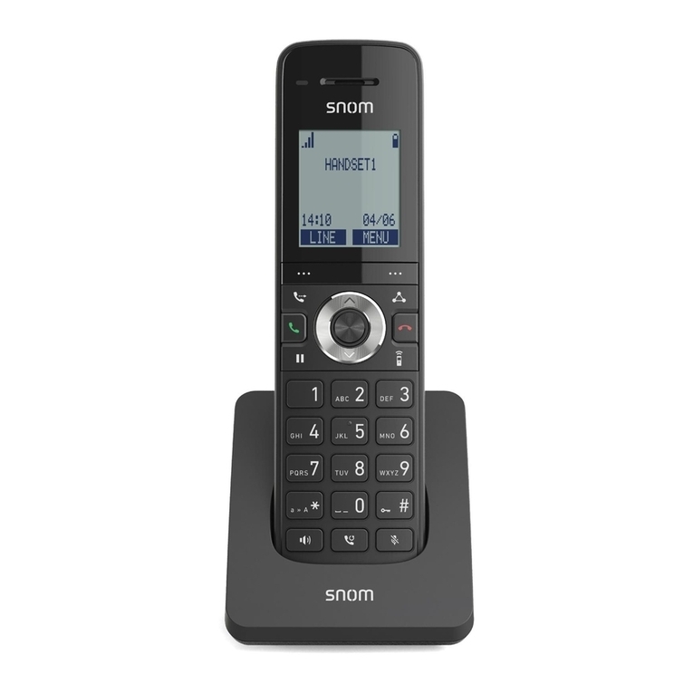 Snom M15 SC User manual