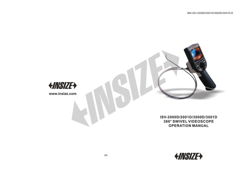 insize ISV-3000D Installation manual