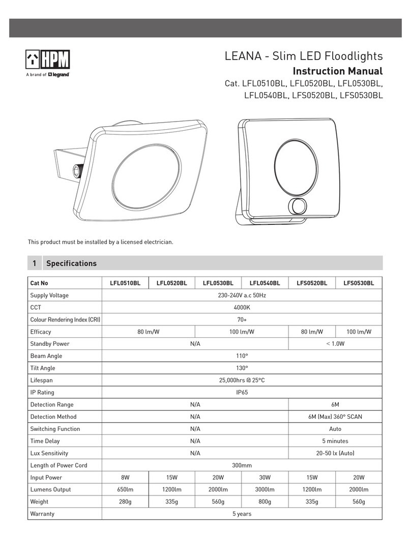 HPM LEANA LFL0510BL User manual