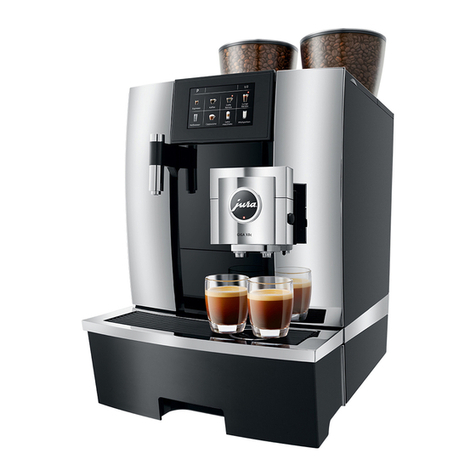Jura GIGA X8c Instructions for use