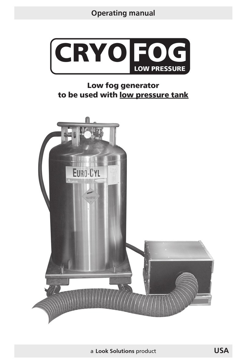 Look Solutions Cryo-Fog User manual Look Solutions Cryo-Fog User manual