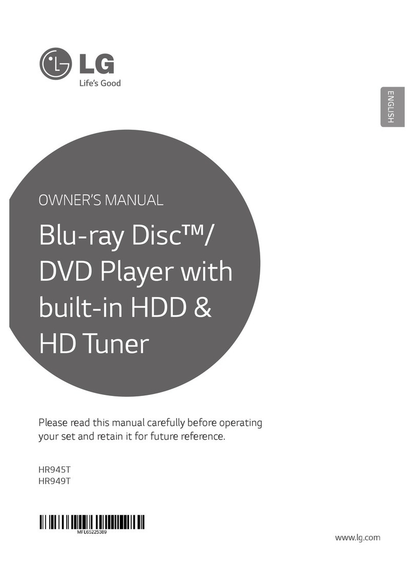 LG HR945T User manual