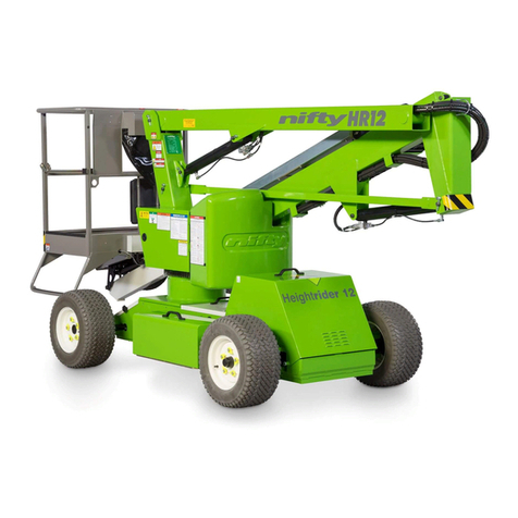 NIFTYLIFT HR 10 Operating & safety manual