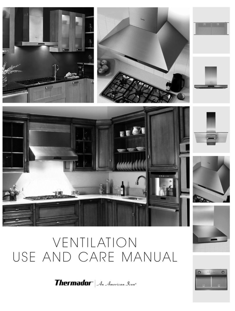 Thermador HPIN48HS use and care manual