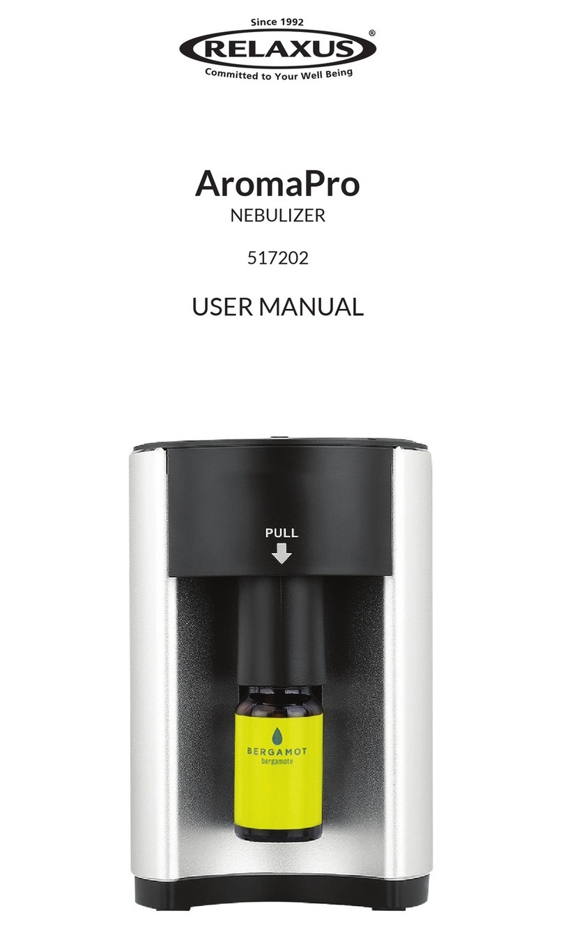 RELAXUS AromaPro 517202 User manual