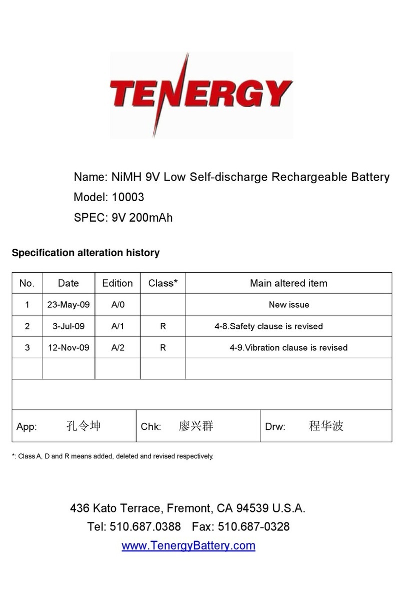 Tenergy 10003 user guide
