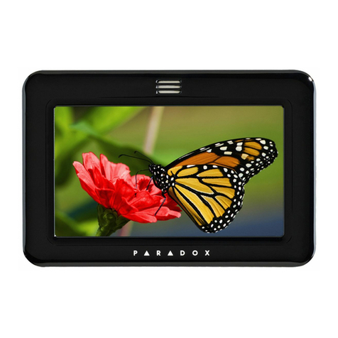 Paradox TM50 Touch User manual Paradox TM50 Touch User manual