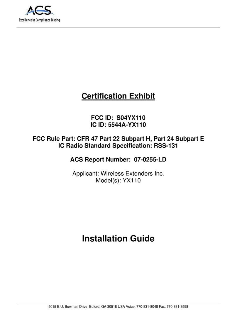 Wi-Ex zBoost zPocket YX110 installation guide