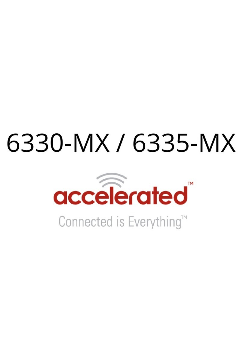 Accelerated 6330-MX User manual