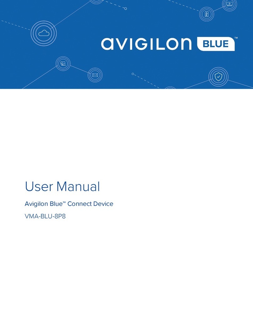 Avigilon VMA-BLU-8P8 user manual