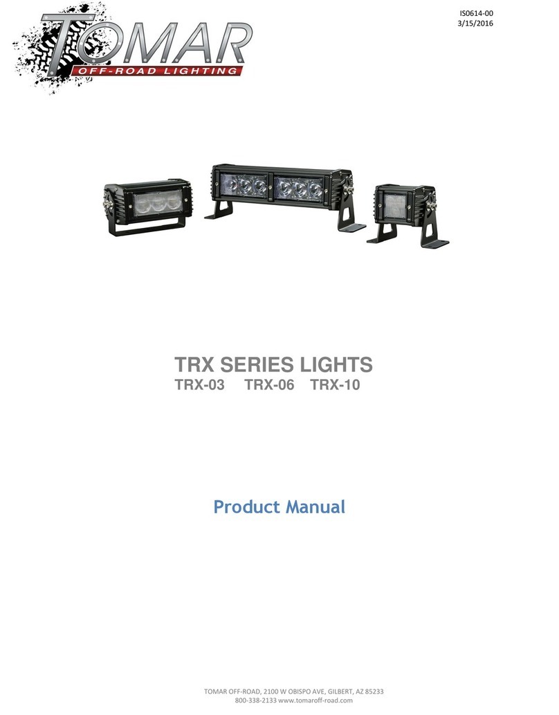 Tomar TRX-03 product manual