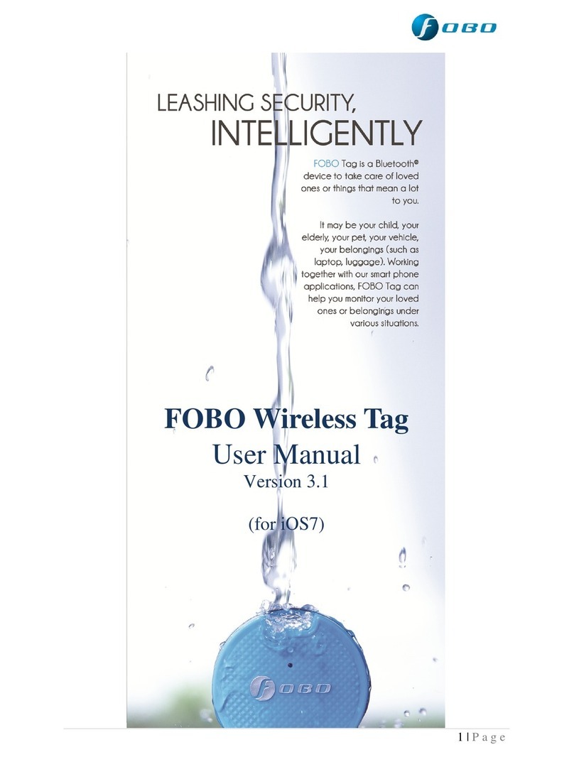 FOBO Tag user manual