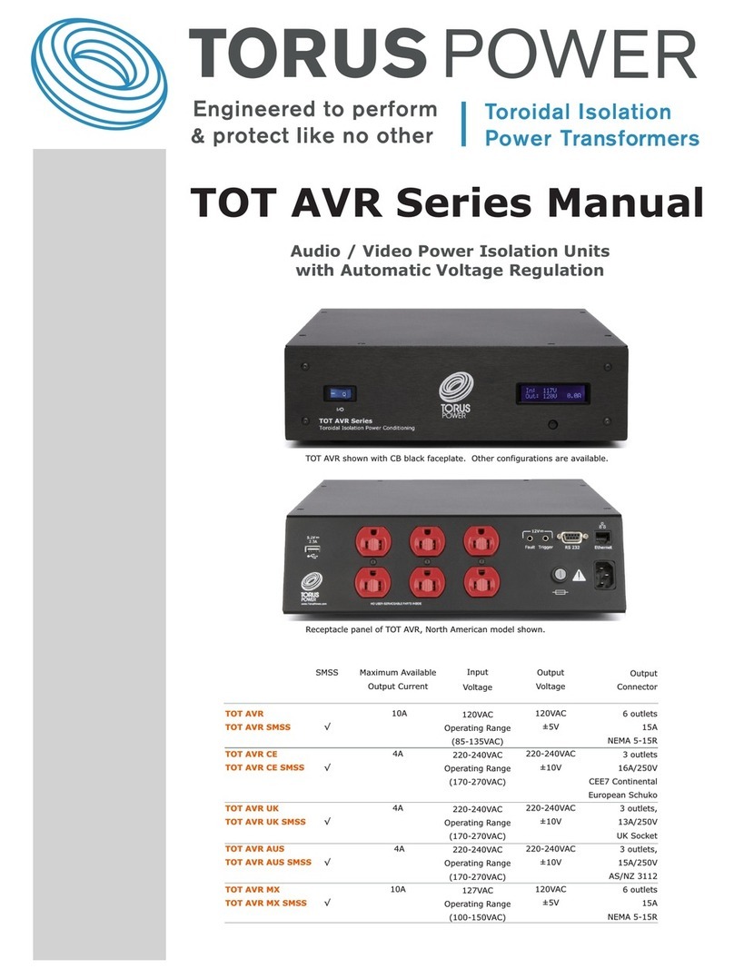 Torus Power TOT AVR manual