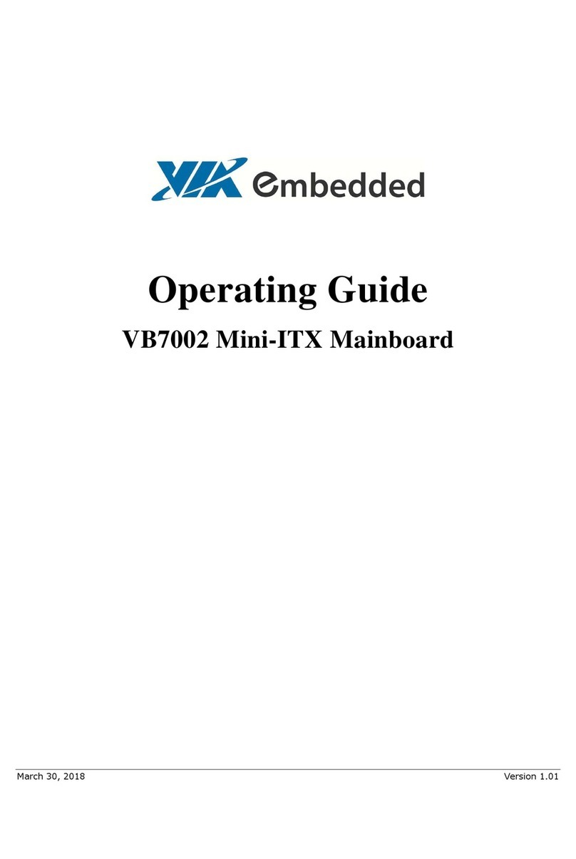 VIA Technologies VB7002 operating guide