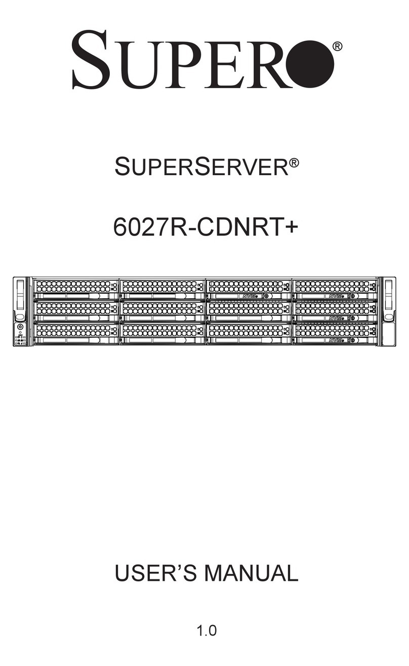 Supermicro SUPERSERVER 6027R-CDNRT+ user manual