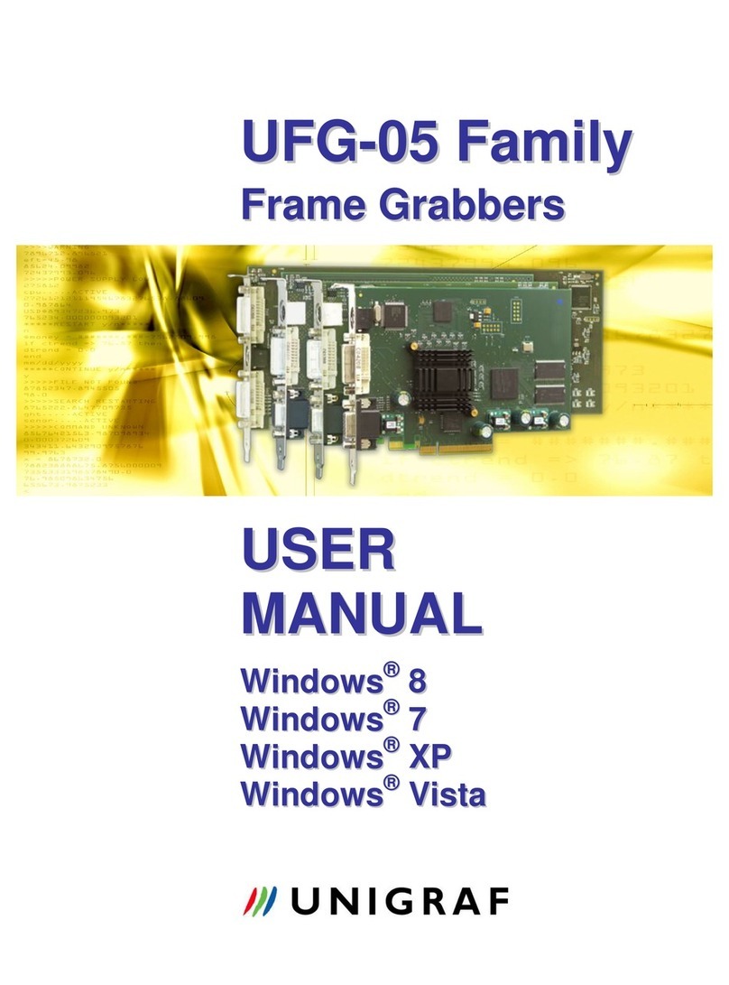 Unigraf UFG-05 4S user manual