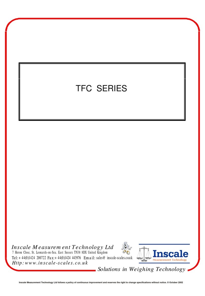 Inscale TFC 150 user guide