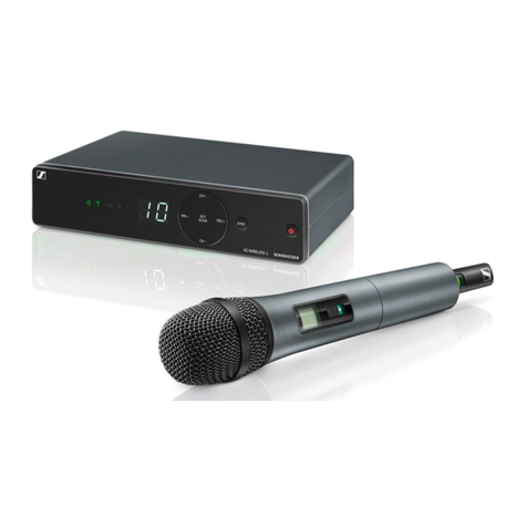 Sennheiser e908 T ew User manual Sennheiser e908 T ew User manual